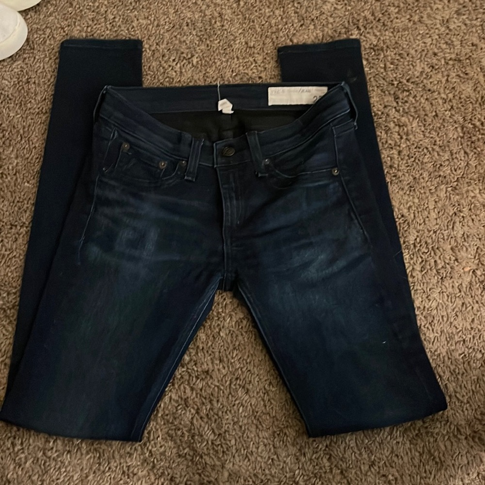 WOMENS RAG & BONE SKINNY JEANS SIZE 25